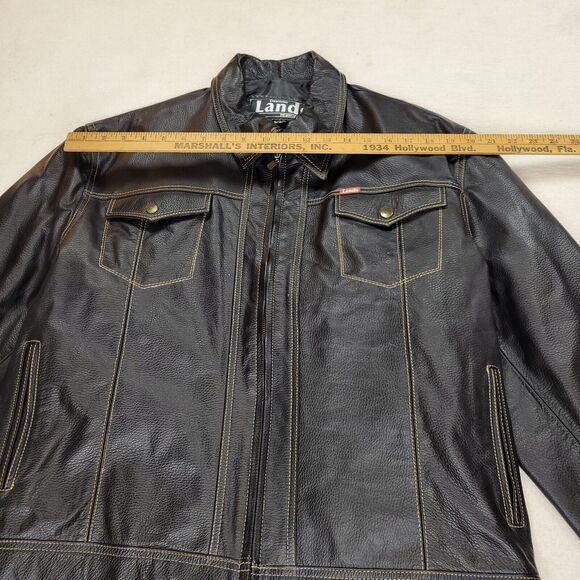 Vintage Wilsons Maxima Jacket Womens Sz Large Black Leather Motorcycle Gorpcore - Picture 9 of 16